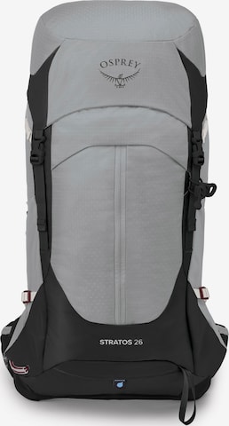 Osprey Sports Backpack 'Stratos 26' in Grey: front