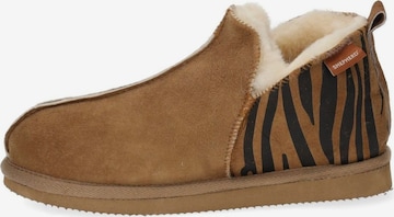 SHEPHERD Huisschoenen 'Annie' in Bruin