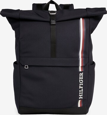 TOMMY HILFIGER Rugzak in Blauw: voorkant