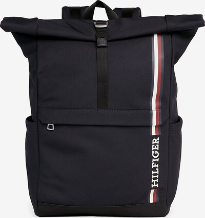 TOMMY HILFIGER Backpack in Night blue / Red / White, Item view