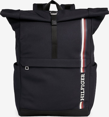 TOMMY HILFIGER Rugzak in Blauw: voorkant