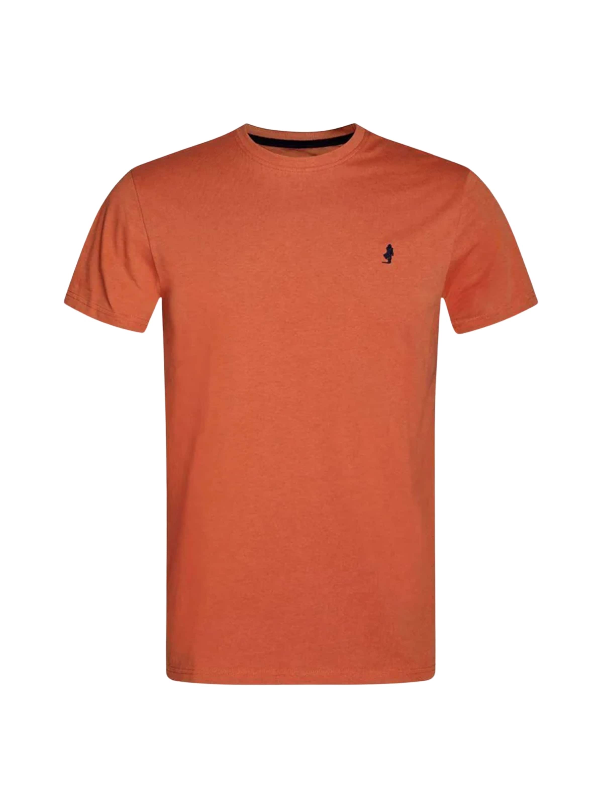 MCS Shirt 'Texas' in Oranje: voorkant