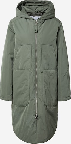 OOF WEAR Winter Coat in Green: front