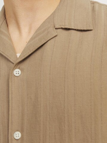 JACK & JONES Regular Fit Skjorte i beige