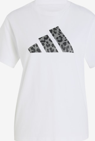 ADIDAS SPORTSWEAR Funkcionális felső 'ANIMAL' - fehér: elől