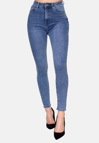 Elara Jeans in Blauw: voorkant