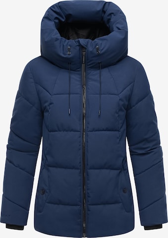 Veste d’hiver 'Kuscheltatze XVI' MARIKOO en bleu : devant
