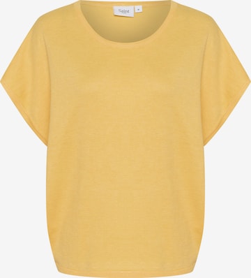 SAINT TROPEZ Sweter 'Mila' w kolorze żółty: przód