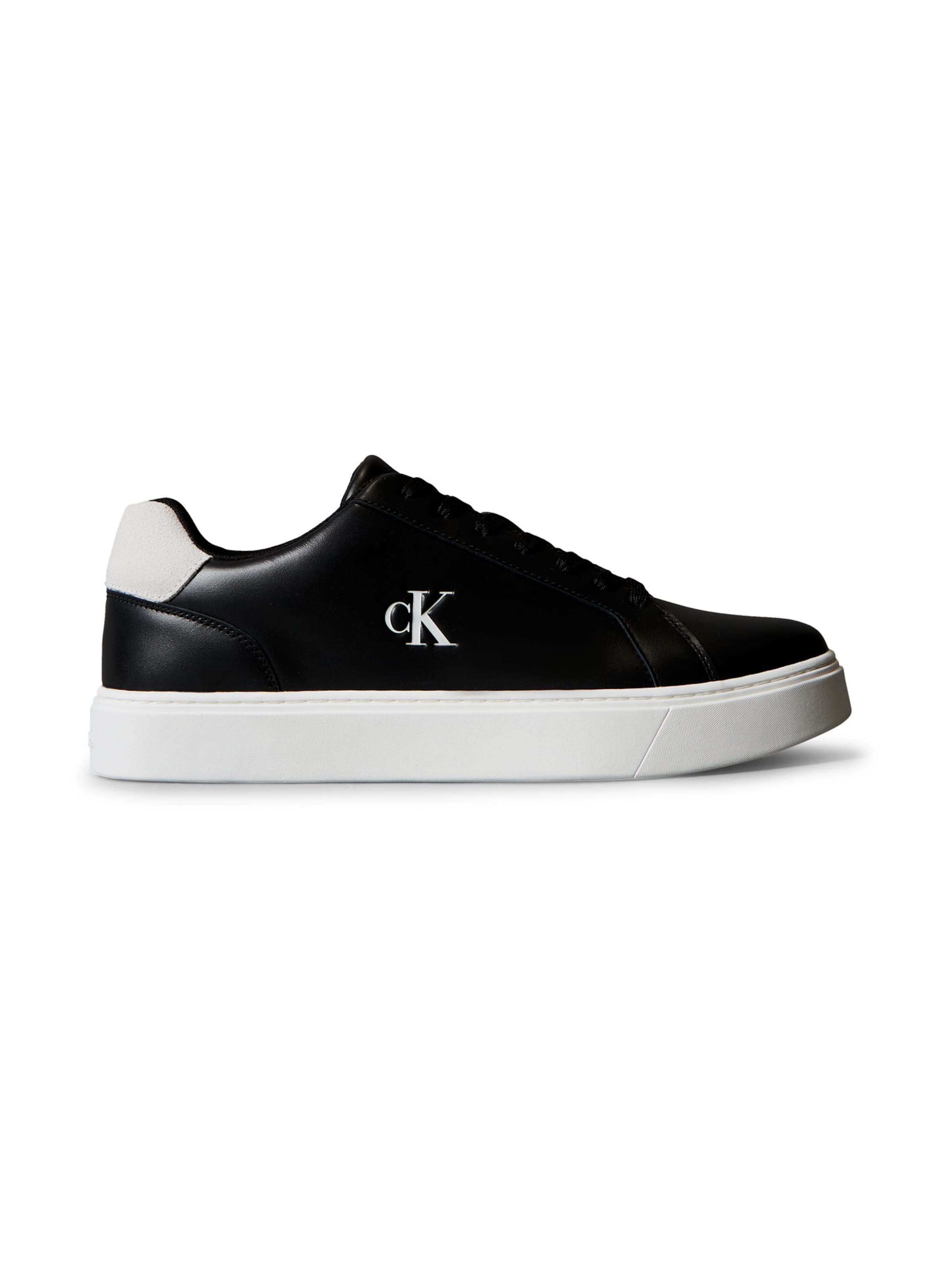 Sneaker bassa 'Classic' di Calvin Klein in nero: frontale