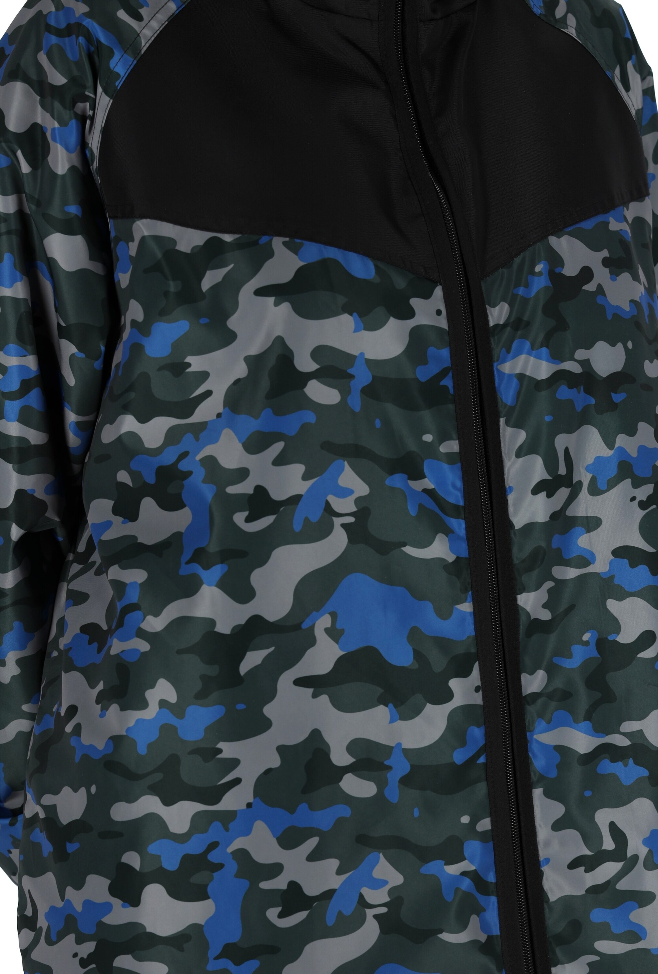 urban rain by Schmuddelwedda Outdoor coat in Blue