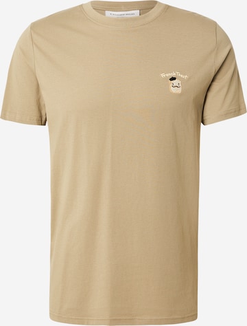 Lindbergh - Camiseta en verde: frente