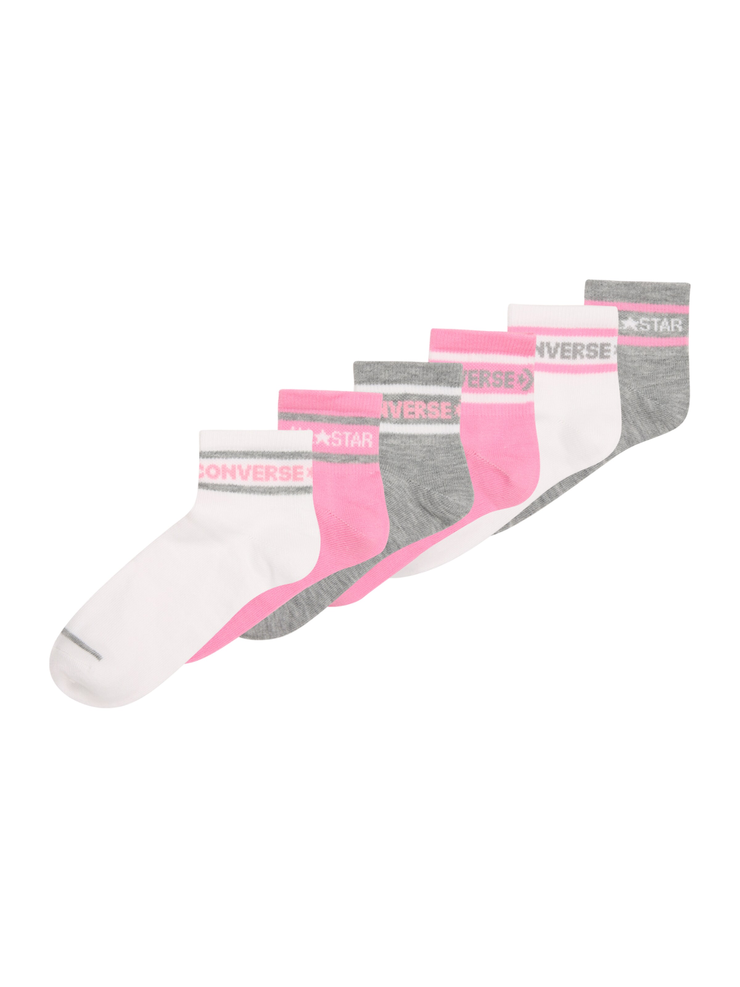 CONVERSE Socks in Grey: front