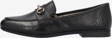 juoda Rieker Loaferai