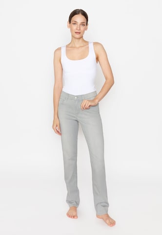 Angels Slimfit Straight-Leg Jeans in Grau