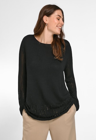 Emilia Lay Sweater in Black: front