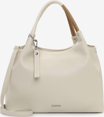 Borsa a mano 'Jeanine' di Emily & Noah in beige: frontale