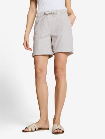 TOM TAILOR Regular Chinohousut värissä harmaa: etupuoli