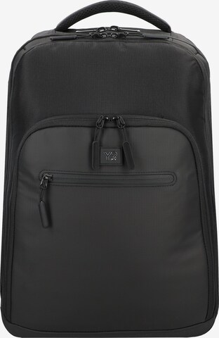 Y Not? Backpack 'Vovager ' in Black: front