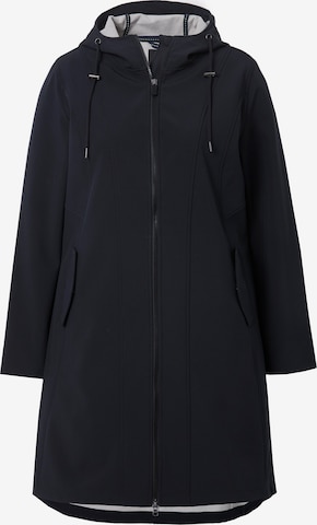 Ulla Popken Funktionsjacke in Schwarz: Vorderseite