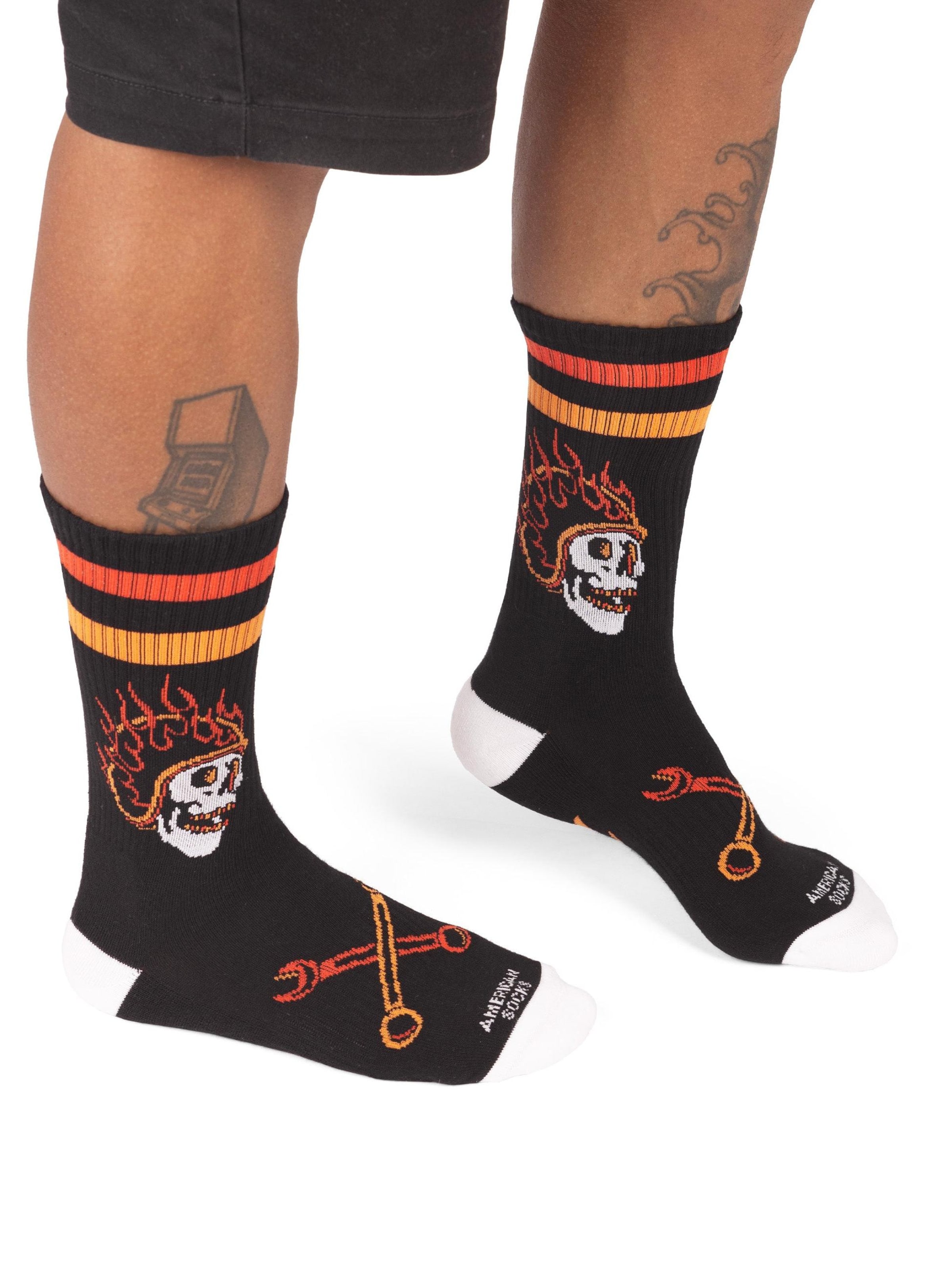 American Socks Socks 'Piston Rebels' in Black
