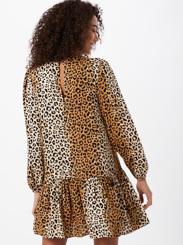 Robe 'FRIL' Miss Selfridge en marron