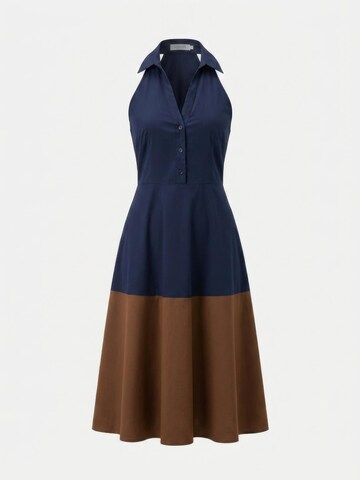 Robe 'Abito' Nosy Be en bleu : devant