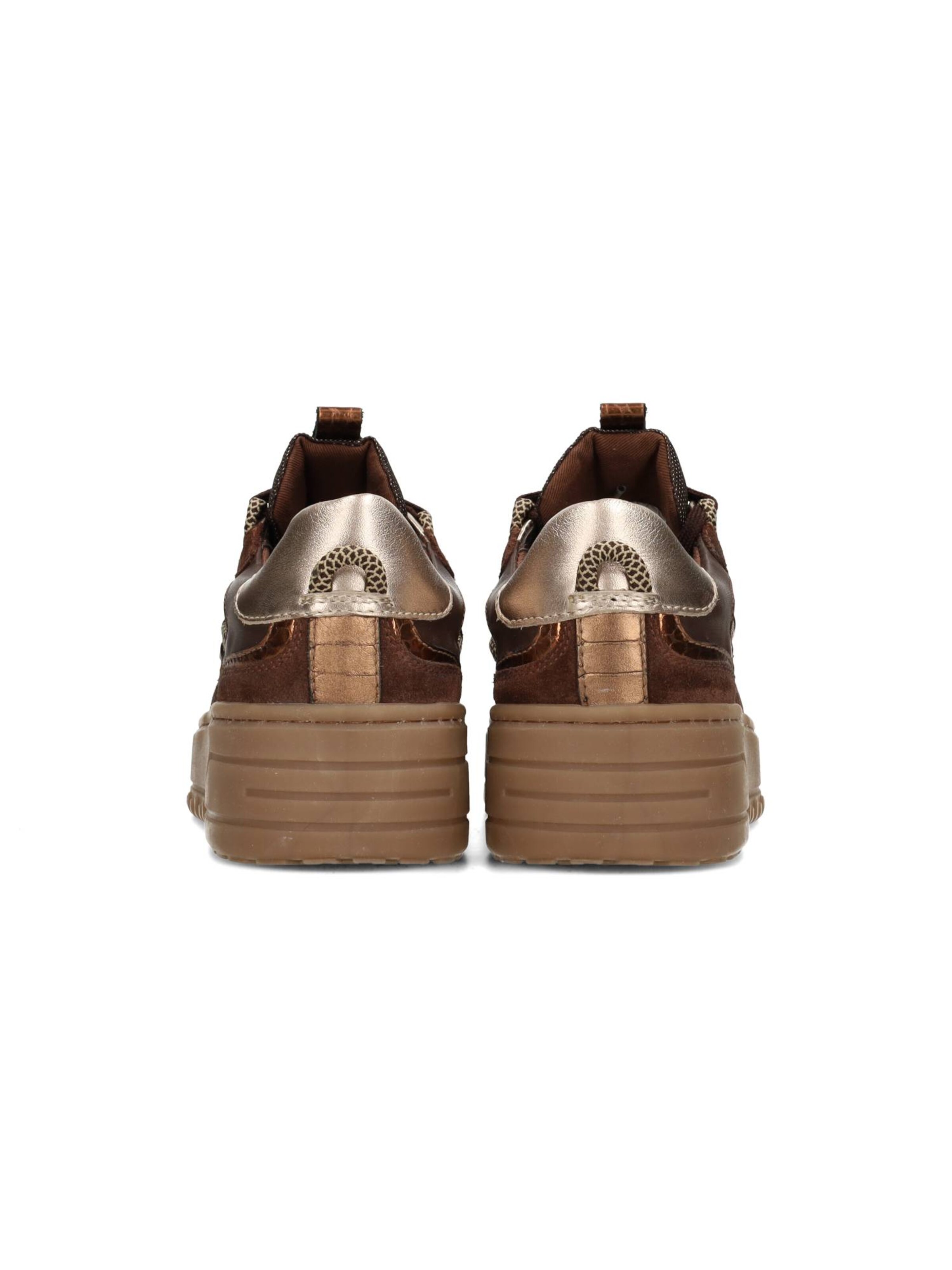 Baskets basses 'Anemosome' PS Poelman en marron