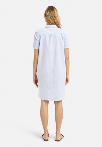 Milano Italy Shirt Dress in Blue