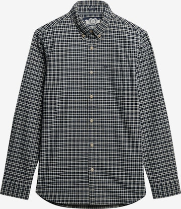 Superdry Button Up Shirt in Blue: front