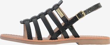 Les Tropéziennes Sandal in Black: front