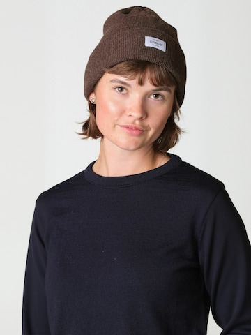 Klitmøller Collective Hat ' Rib ' in Beige: front