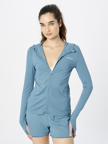 ONLY PLAY Sports sweat jacket 'MILA' in Blue: front