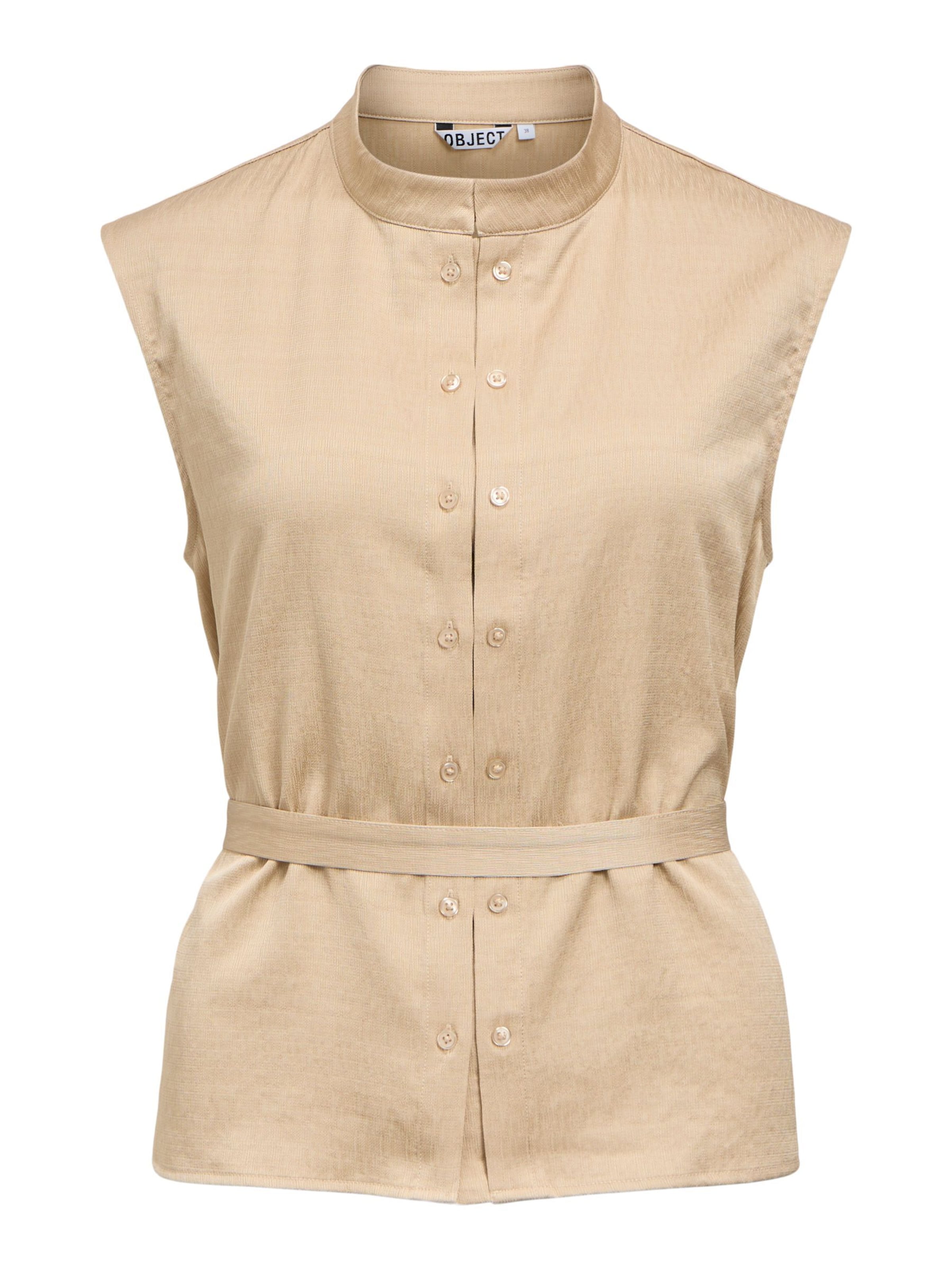 OBJECT Vest 'OBJHelin' i beige: forside