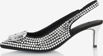 Philipp Plein Slingback pumps in 35 in Silver, Item view