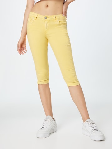 Hailys Jeans 'Jenna' in Geel: voorkant