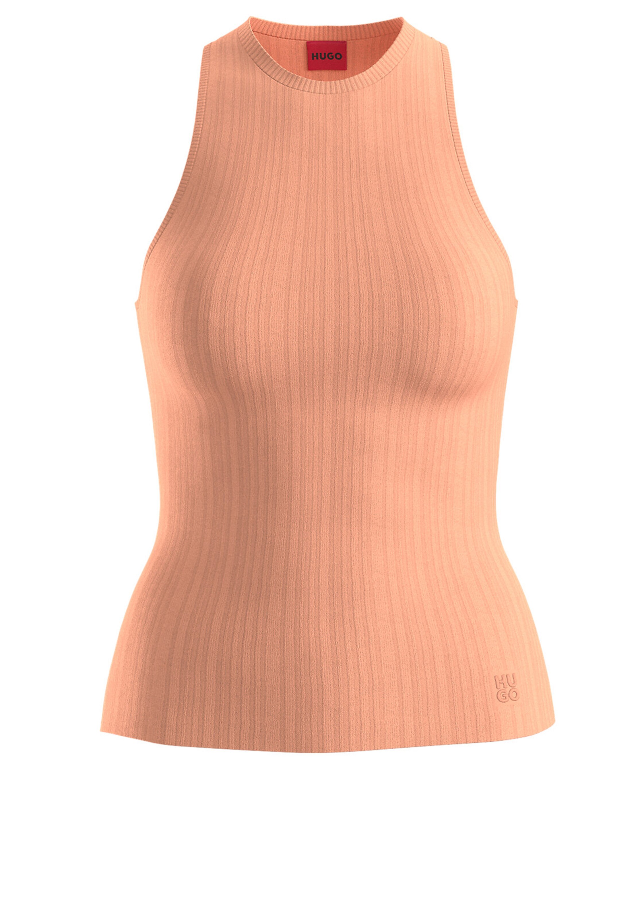 Tops en tricot 'Sarepla' HUGO en orange : devant