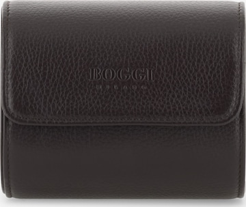 Porte-monnaies Boggi Milano en marron : devant