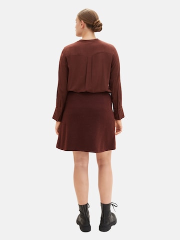 Tom Tailor Women + Skirt in Brown