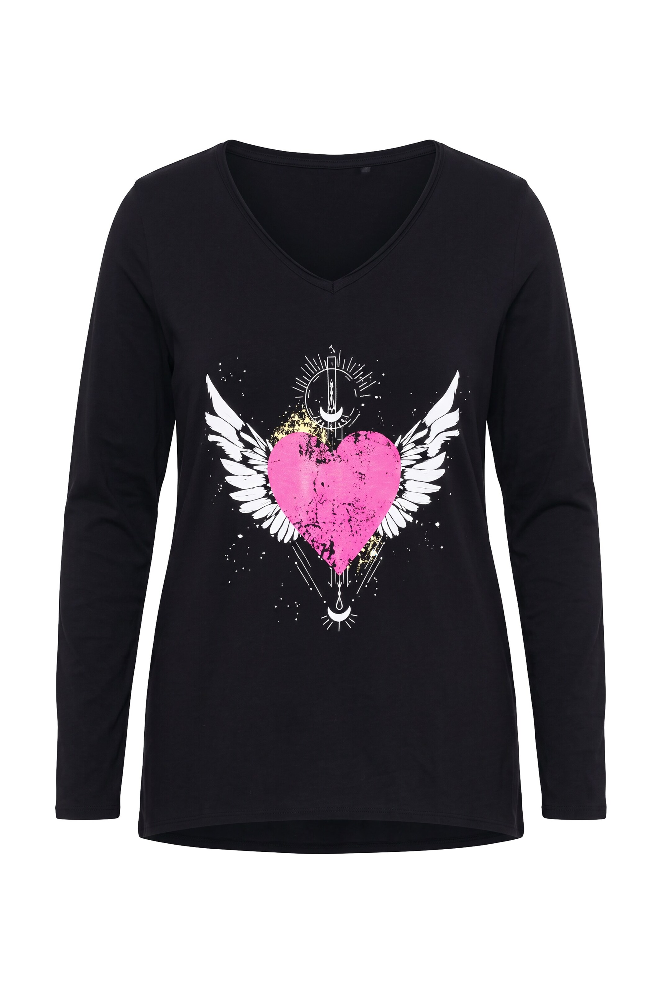 MIAMODA Shirt in Black: front