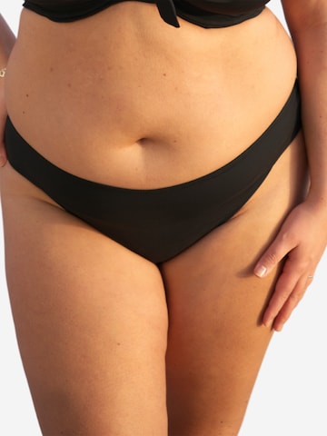 SugarShape Bikini Bottoms 'Valencia' in Black: front