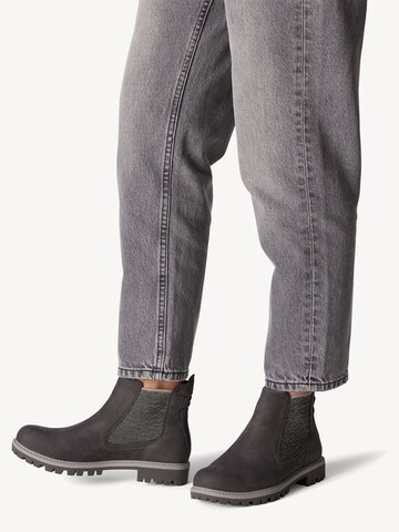Tamaris Chelsea boots in Grijs