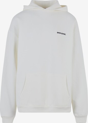 9N1M SENSE Sweatshirt 'Essential' in White: front