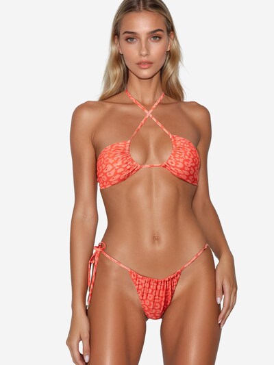 Bikini in XS Flavia Valentini di colore rosso arancione, Visualizzazione prodotti