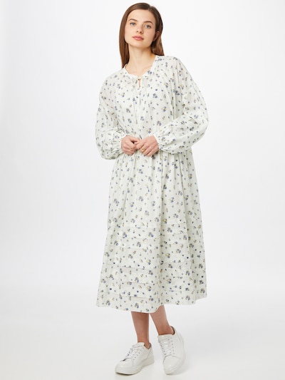 Rochie tip bluză 'Roya' Samsoe Samsoe pe culori mixte / alb, Vizualizare model