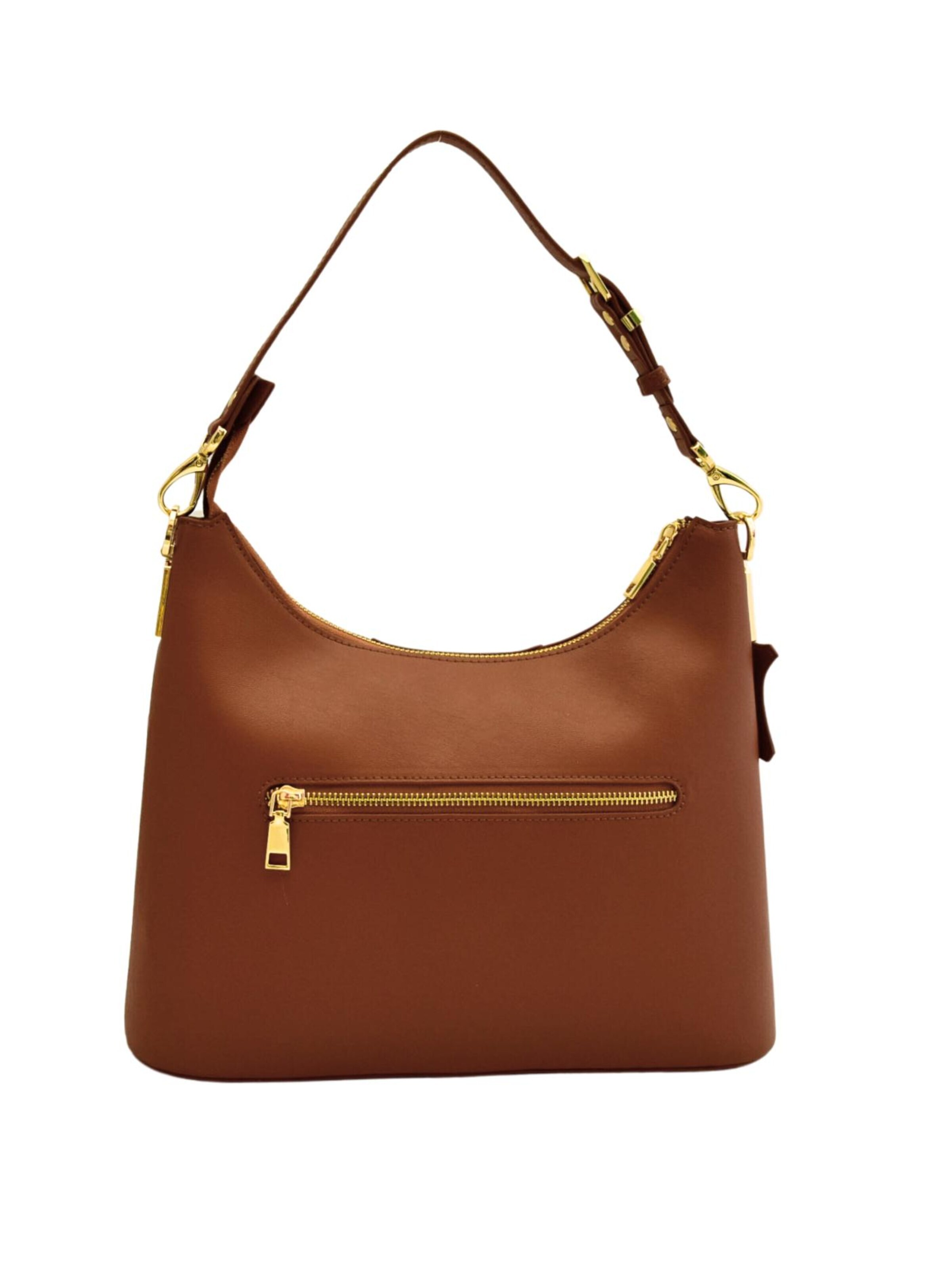 BMB BAGS Handbag 'Doris' in Brown