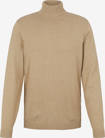 Pull-over TOM TAILOR en beige : devant