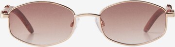 Bershka Sonnenbrille in Braun: predná strana