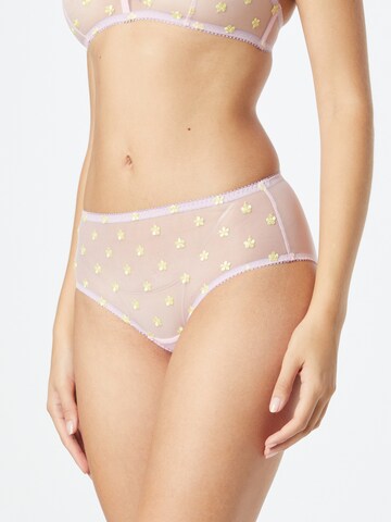 Dora Larsen Panty 'SIA' in Lila: Vorderseite