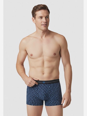IMPETUS Boxershorts ' IM1221P04 ' in Blauw: voorkant