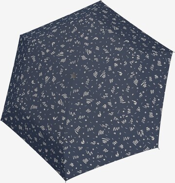 Parapluie 'Zero' Doppler en bleu : devant